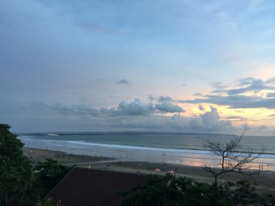 部屋のテラスからの眺め