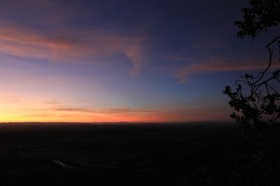 Eastern sky at 6:12 at Mpata