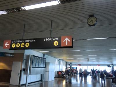 シアトル空港でのアメリカ国内線への乗継手順・時間について