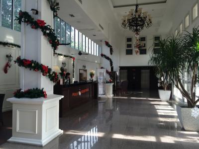 清潔なロビーです