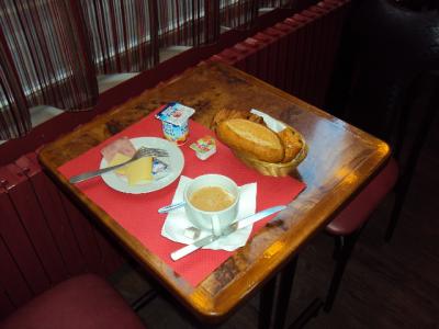 朝食です。
