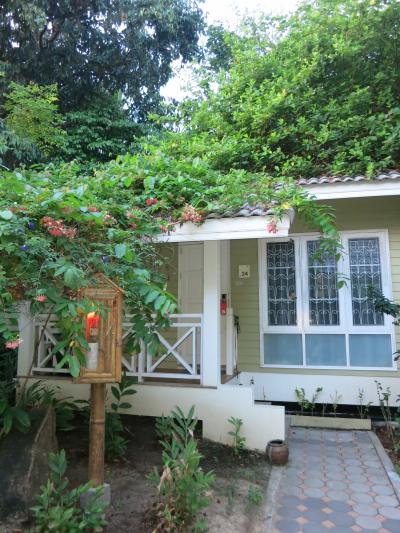 コテージ風のホテルです。