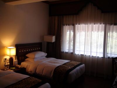 部屋はまずまずです