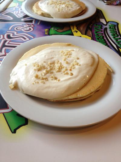 話題のパンケーキ