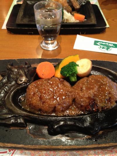 肉肉しいハンバーグ