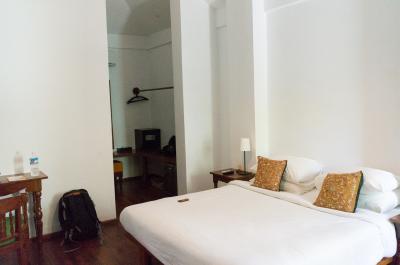 アップグレードして貰った部屋