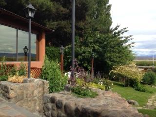 レストランから見える庭