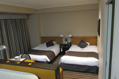 落ち着いたホテルです