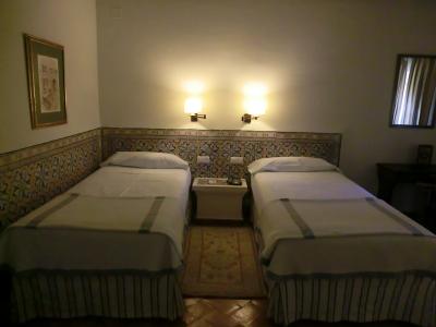 部屋は余裕のある広さ（ツイン）