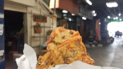 公設市場近くの天ぷら屋さん！