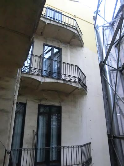 部屋のバルコニーからの眺め