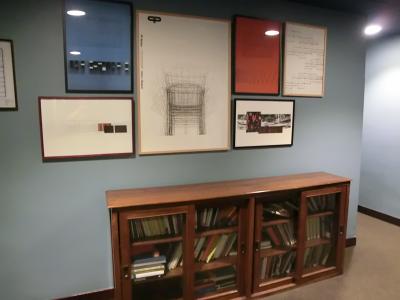 部屋の前の廊下の様子