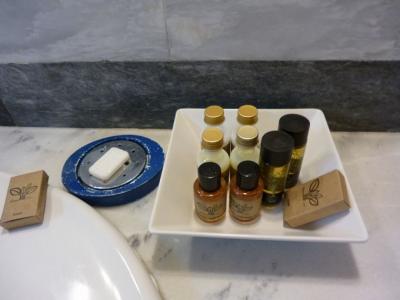 バスアメニティ　石鹸台が便利