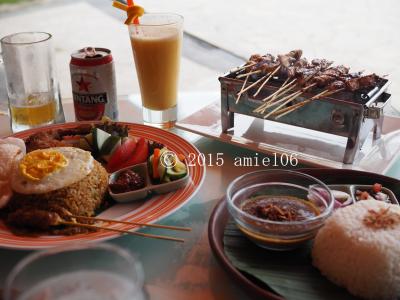 ランチ。ディナーも同じメニューは変わらず。