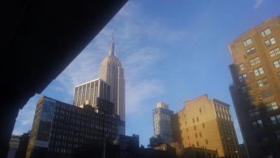 窓を開けて思いっきり手を伸ばしたらこの写真が撮れました。