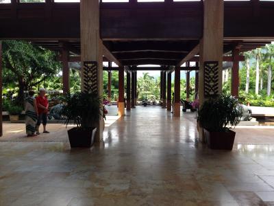 開放的なロビー