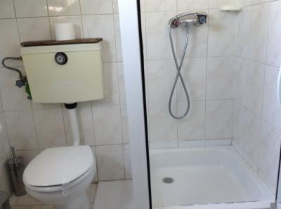 シャワーは可動式で良かった