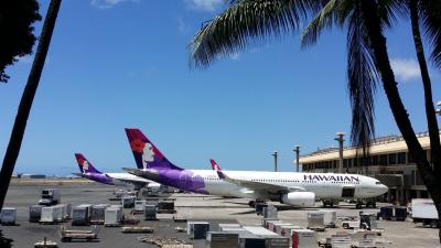 ハワイらしい空港