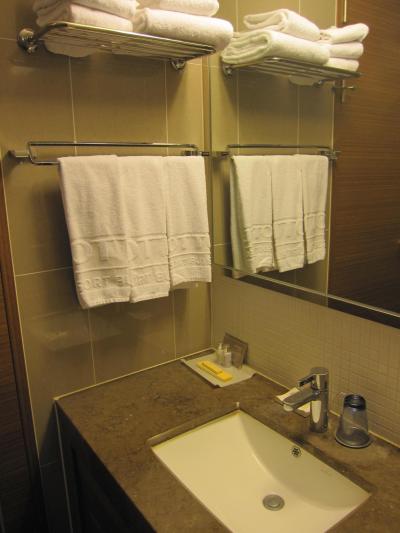 アメニティは最小限。ドライヤーあり。