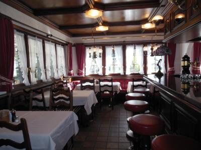 １階のレストラン