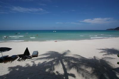 部屋のテラスからの眺め