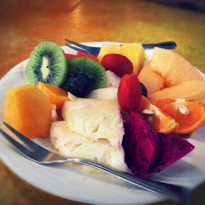 フルーツが本当に美味しい！