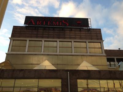 5つ星とは思えない普通のホテル