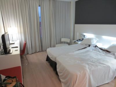 ベッドは充分な大きさです