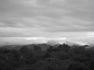 Ngong Hills in BW