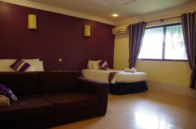 一人では持て余すほどの広さ。私の部屋は2階でした。