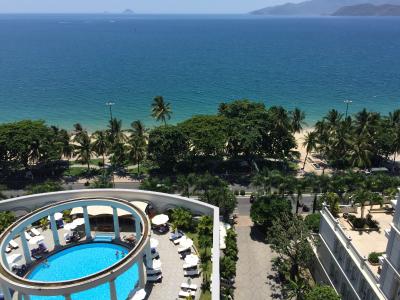 バルコニーから