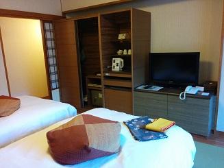 自然の中のゆったりと出来る宿です