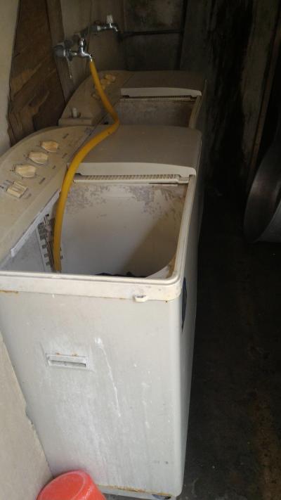 二層式洗濯機（脱水機能あり）