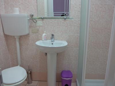 コンパクトで清潔。タオルの交換もありました。