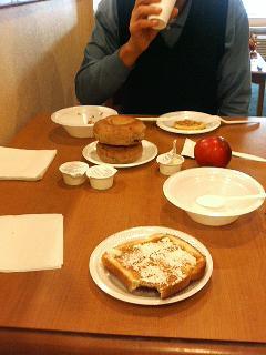 コンティネンタルブレックファーストでオッケーです