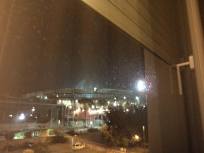 部屋からスタジオサンパオロが見えましたｗ