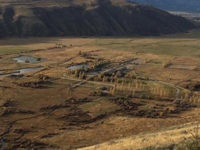 谷間を見渡すview　