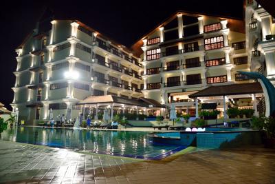 中庭のプールです。