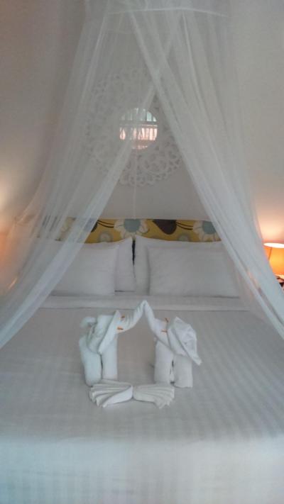 部屋がロマンティックで可愛らしかったです