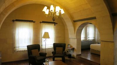 田舎の洞窟ホテル。