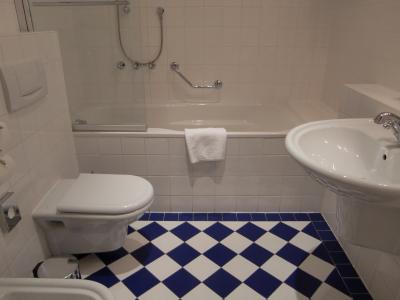 バスルームはモダン