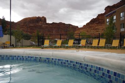 プール、ジャグジーからの景色