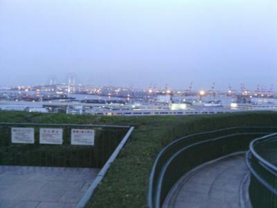 港の見える絶景ポイント。元町から近いです。