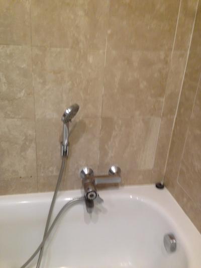 なんでこんな位置にシャワー？