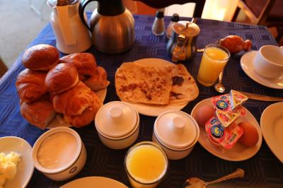 朝ごはんも美味しい