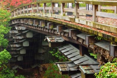 歌川広重も描いた江戸時代のユニークな構造の木造橋