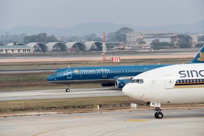 綺麗なノイバイ国際空港