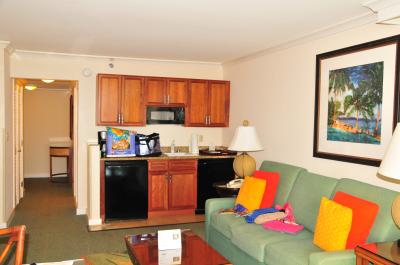 リビング　ソファーベットです