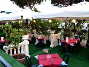 ２階のレストラン