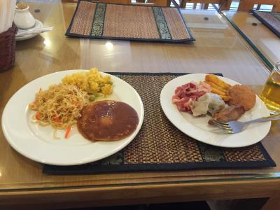 朝食ビュッフェ無料